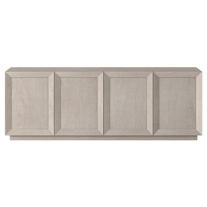 Hudson & Canal - Morse Rectangular TV Stand for TV's up to 75" in Alder White - TV2404 view 2
