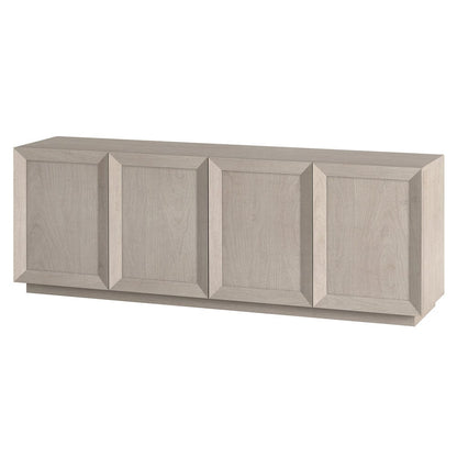 Hudson & Canal - Morse Rectangular TV Stand for TV's up to 75" in Alder White - TV2404 view 3