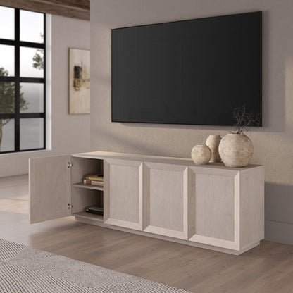 Hudson & Canal - Morse Rectangular TV Stand for TV's up to 75" in Alder White - TV2404 view 7