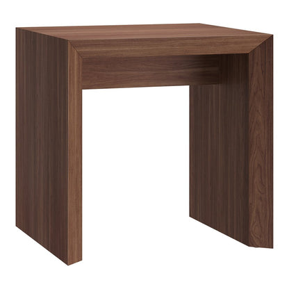 Hudson & Canal - Oswin 22in Wide Rectangular Side Table in Satin Walnut - ST2549 view 1