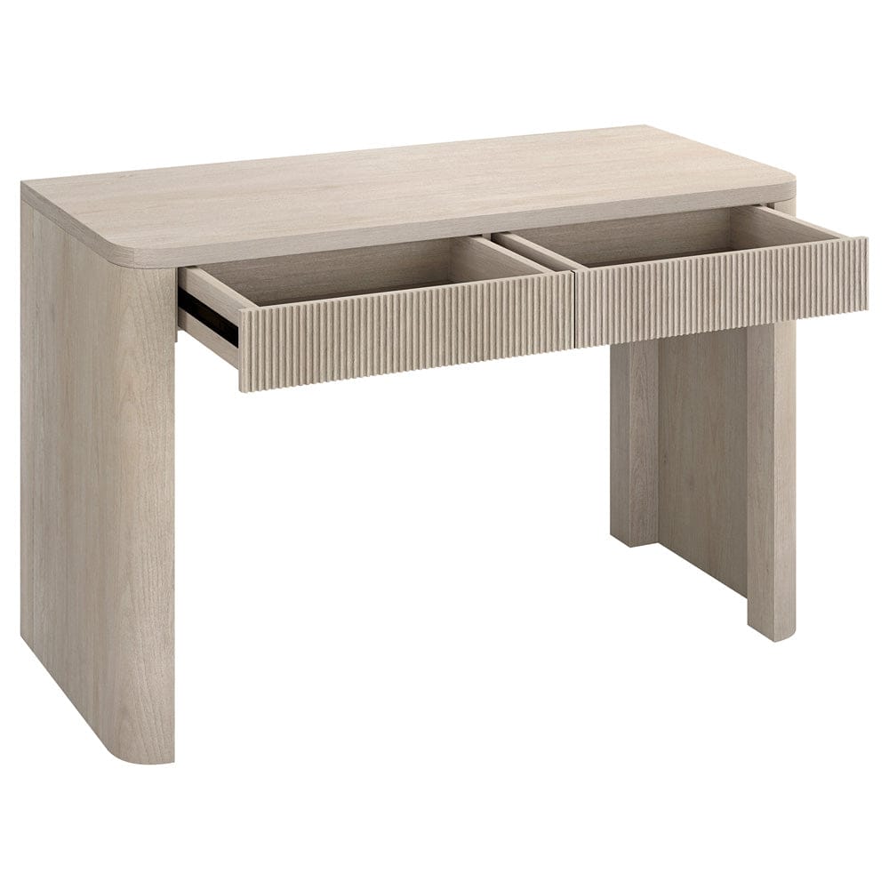 Hudson & Canal - Palmera 47.5" Wide Rectangular Desk in Alder White - OF2381 view 4