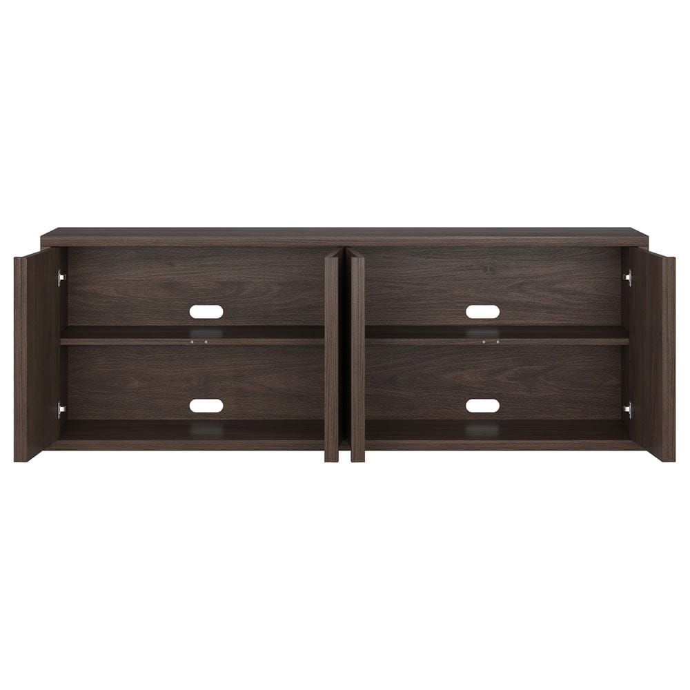 Hudson & Canal - Savin Rectangular TV Stand for TV's up to 75" in Alder Brown - TV2392 view 4