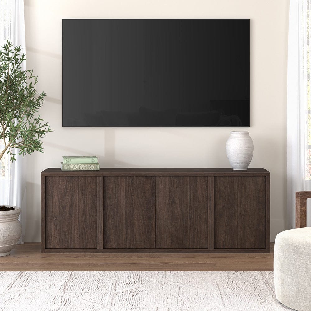 Hudson & Canal - Savin Rectangular TV Stand for TV's up to 75" in Alder Brown - TV2392 view 8