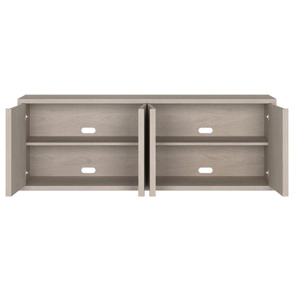 Hudson & Canal - Savin Rectangular TV Stand for TV's up to 75" in Alder White - TV2391 view 4