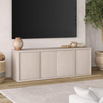 Hudson & Canal - Savin Rectangular TV Stand for TV's up to 75" in Alder White - TV2391 view 8