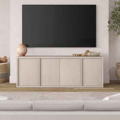 Hudson & Canal - Savin Rectangular TV Stand for TV's up to 75" in Alder White - TV2391 view 9