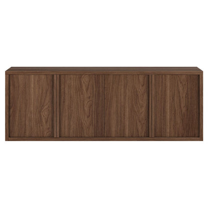 Hudson & Canal - Savin Rectangular TV Stand for TV's up to 75" in Satin Walnut - TV2393 view 2