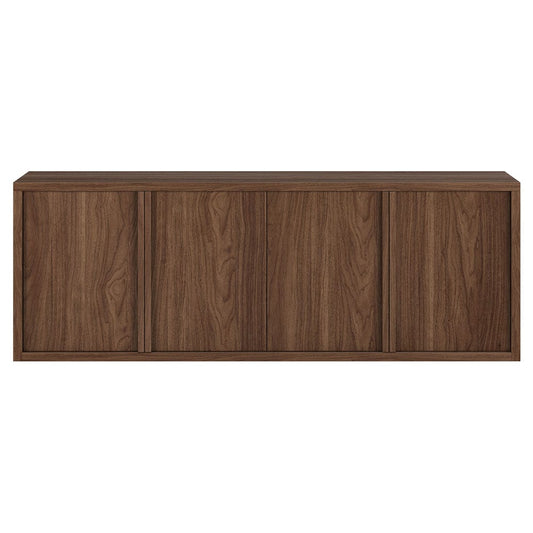 Hudson & Canal - Savin Rectangular TV Stand for TV's up to 75" in Satin Walnut - TV2393 view 2
