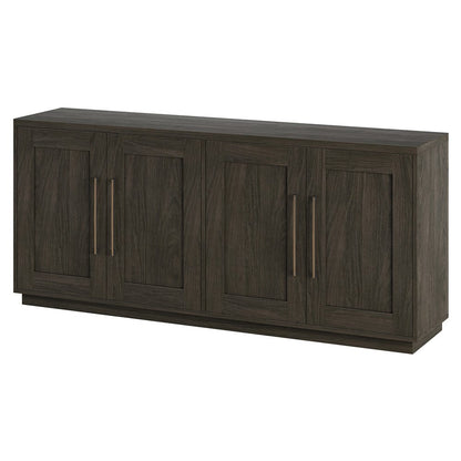 Hudson & Canal - Tillman 68" Rectangular Buffet Table in Alder Brown - BF2421 view 3