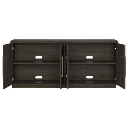 Hudson & Canal - Tillman 68" Rectangular Buffet Table in Alder Brown - BF2421 view 4