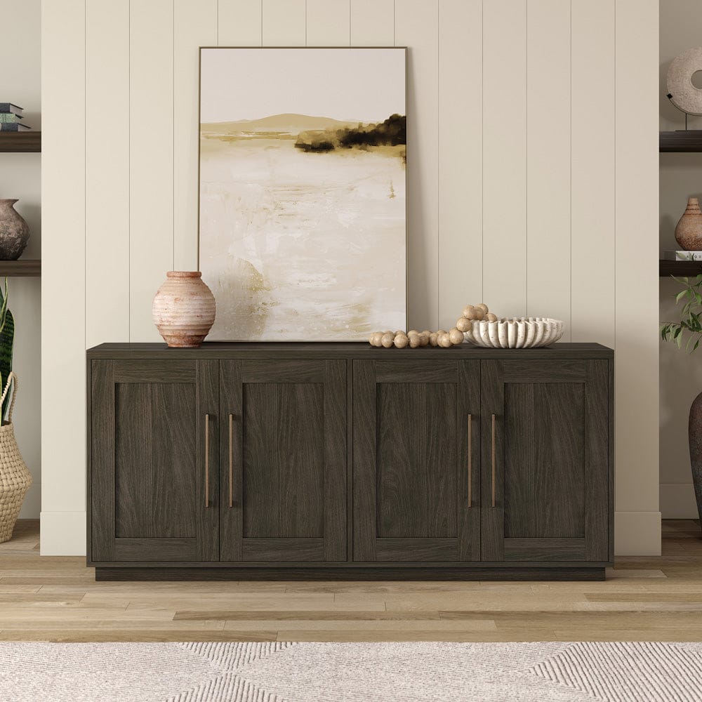 Hudson & Canal - Tillman 68" Rectangular Buffet Table in Alder Brown - BF2421 view 8