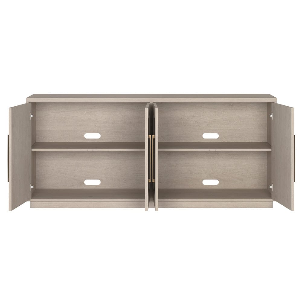 Hudson & Canal - Tillman 68" Rectangular Buffet Table in Alder White - BF2420 view 4