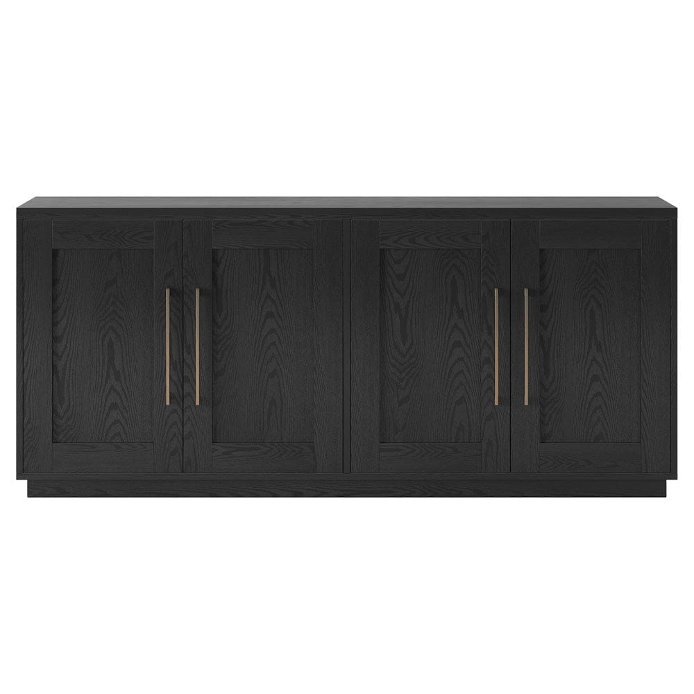 Hudson & Canal - Tillman 68" Rectangular Buffet Table in Black Grain - BF2419 view 2