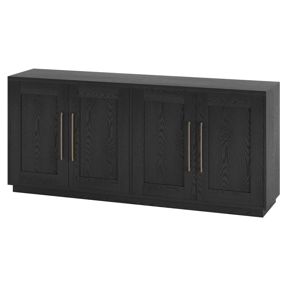 Hudson & Canal - Tillman 68" Rectangular Buffet Table in Black Grain - BF2419 view 3