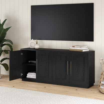 Hudson & Canal - Tillman 68" Rectangular Buffet Table in Black Grain - BF2419 view 7