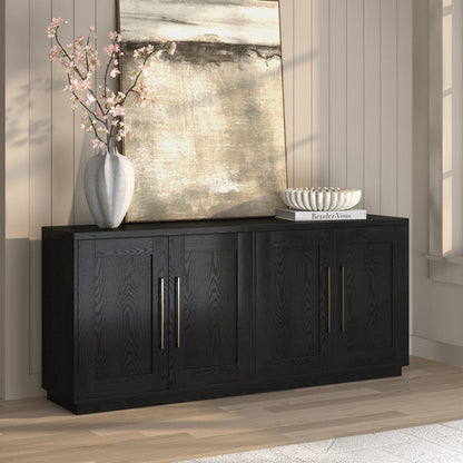 Hudson & Canal - Tillman 68" Rectangular Buffet Table in Black Grain - BF2419 view 9