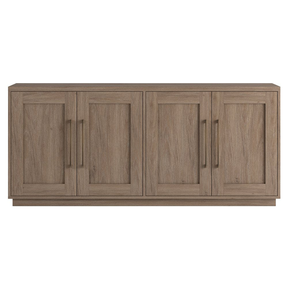 Hudson & Canal - Tillman 68in Rectangular Buffet Table in Antiqued Gray Oak - BF2553 view 2