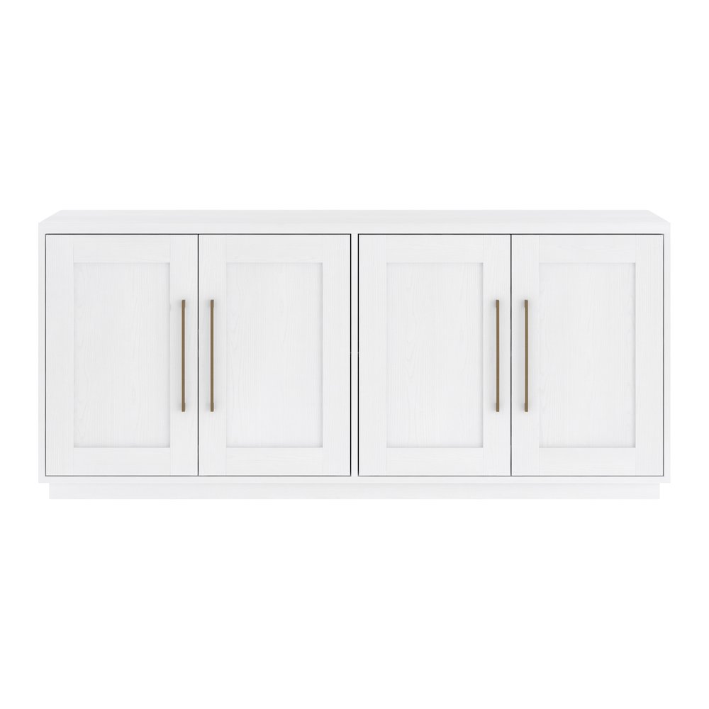 Hudson & Canal - Tillman 68in Rectangular Buffet Table in White - BF2529 view 2