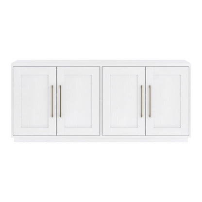Hudson & Canal - Tillman 68in Rectangular Buffet Table in White - BF2529 view 2