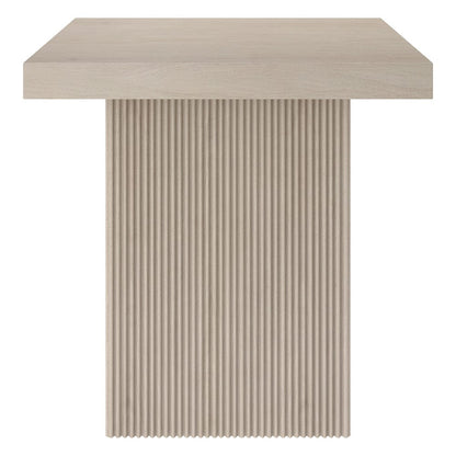 Hudson & Canal - Torren 22" Wide Square Side Table in Alder White - ST2423 view 2