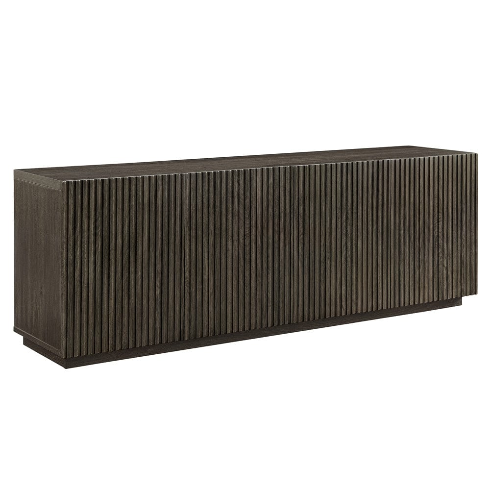 Hudson & Canal - Tyler Rectangular TV Stand for TV's up to 78" in Alder Brown - TV2387 view 1