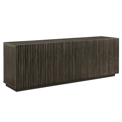 Hudson & Canal - Tyler Rectangular TV Stand for TV's up to 78" in Alder Brown - TV2387 view 1