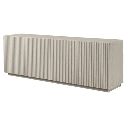 Hudson & Canal - Tyler Rectangular TV Stand for TV's up to 78" in Alder White - TV2386 view 3