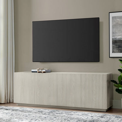 Hudson & Canal - Tyler Rectangular TV Stand for TV's up to 78" in Alder White - TV2386 view 10
