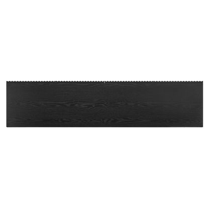 Hudson & Canal - Tyler Rectangular TV Stand for TV's up to 78" in Black Grain - TV2385 view 5