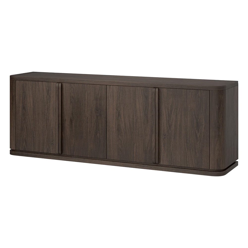 Hudson & Canal - Vance Rectangular TV Stand for TV's up to 78" in Alder Brown - TV2402 view 3