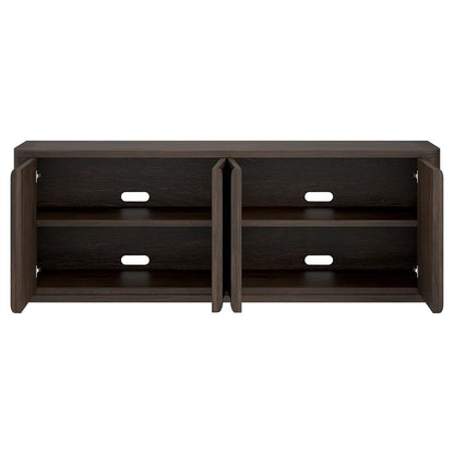 Hudson & Canal - Vance Rectangular TV Stand for TV's up to 78" in Alder Brown - TV2402 view 4