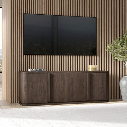 Hudson & Canal - Vance Rectangular TV Stand for TV's up to 78" in Alder Brown - TV2402 view 10