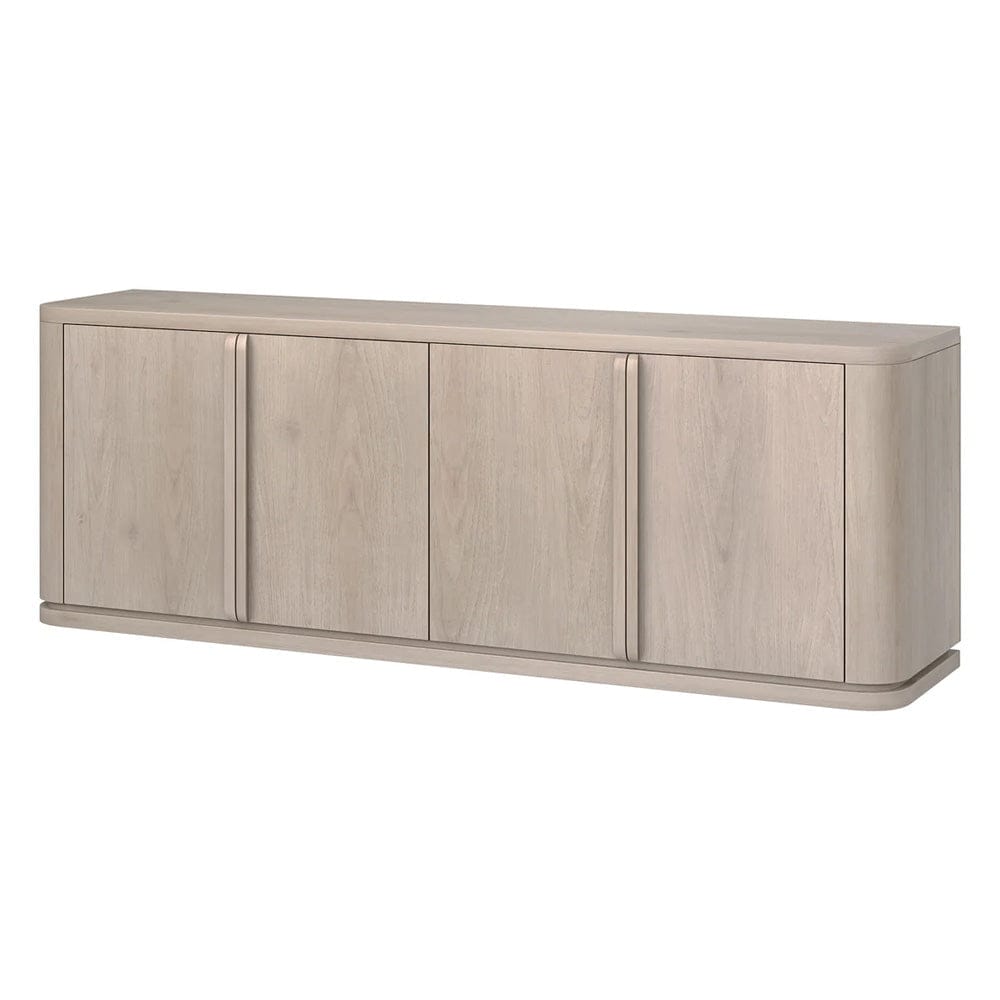 Hudson & Canal - Vance Rectangular TV Stand for TV's up to 78" in Alder White - TV2401 view 3