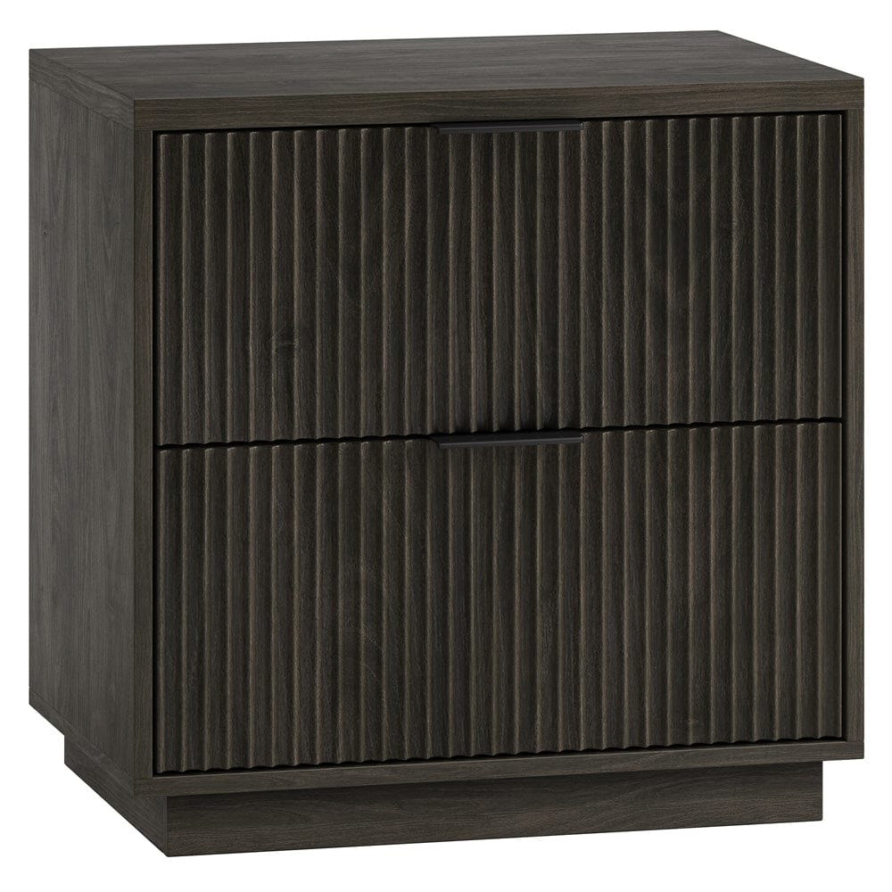 Hudson & Canal - Yarden 24" Wide Rectangular Nightstand in Alder Brown - NS2428 view 1