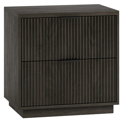 Hudson & Canal - Yarden 24" Wide Rectangular Nightstand in Alder Brown - NS2428 view 1