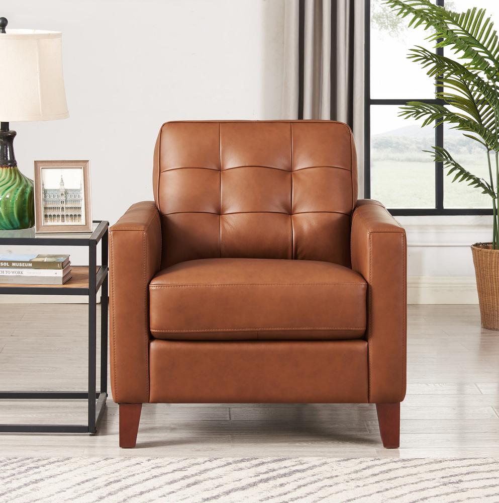 Hydeline - Aiden Chair in Nutmeg - S903C1-U01-2362 veiw 2