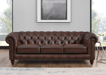 Hydeline - Alton Bay Sofa in Caramel - 6985-30-1866A veiw 2