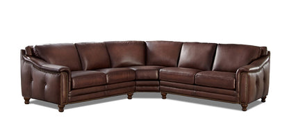 Hydeline - Belfast 3-Piece Sectional in Caramel - T991-SECT3-1868 veiw 1