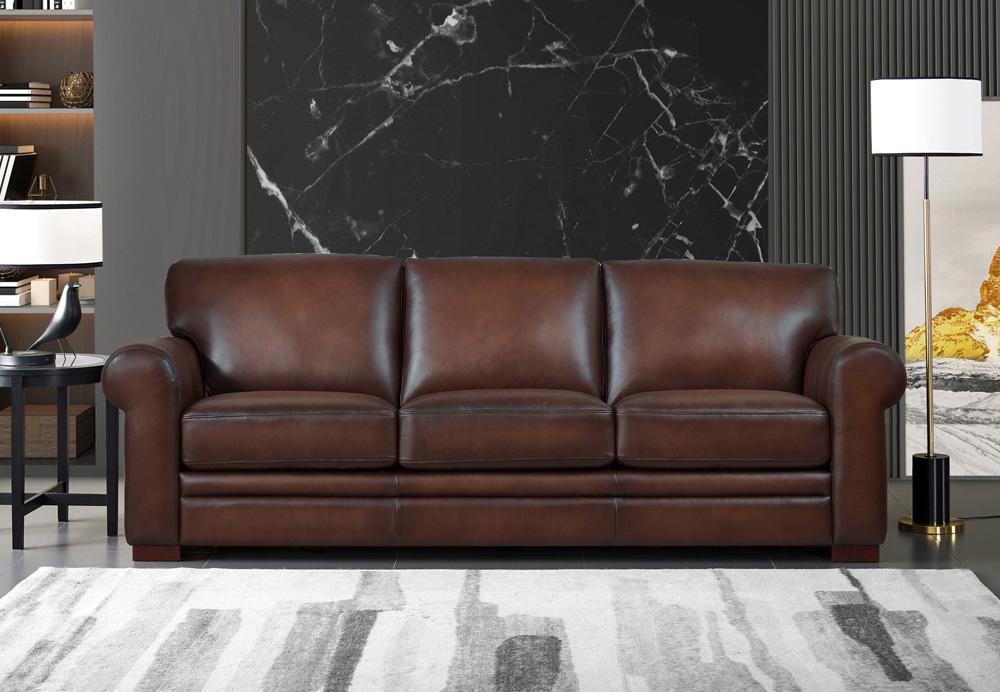 Hydeline - Brookfield Sofa in Caramel - 6973-30-1866A veiw 2