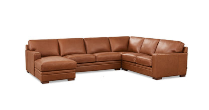 Hydeline - Dillon Left Chaise Sectional in Nutmeg - 7727-SECT4-LHFCH-2362 veiw 1