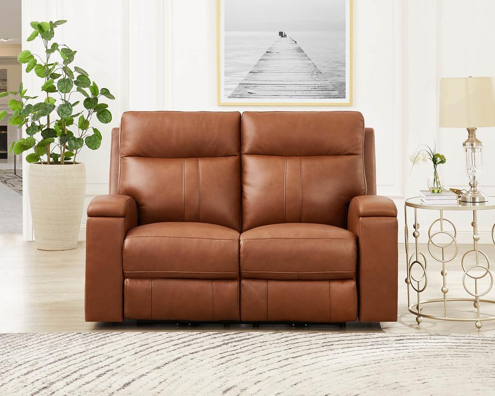 Hydeline - Venice Zero Gravity Power Reclining Loveseat in Nutmeg - 67076-20V02-LP2362 veiw 2