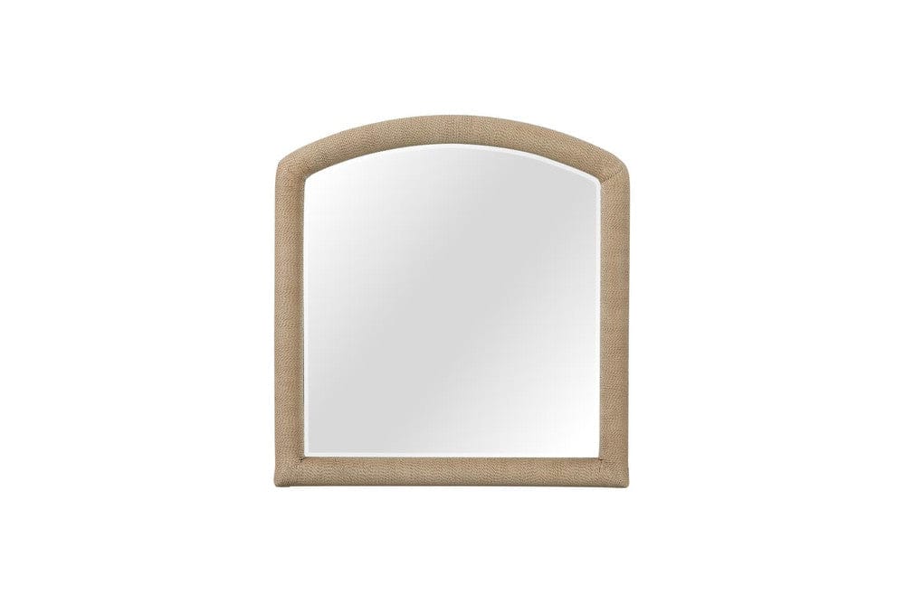 I Home Furnishings - Elements Arched Mirror - Toffee - 3262-141 view 2