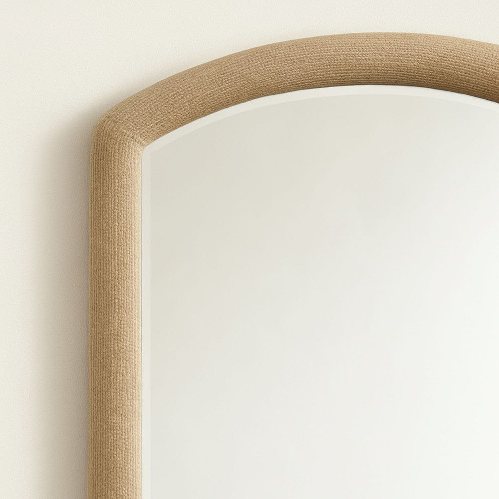 I Home Furnishings - Elements Arched Mirror - Toffee - 3262-141 view 4