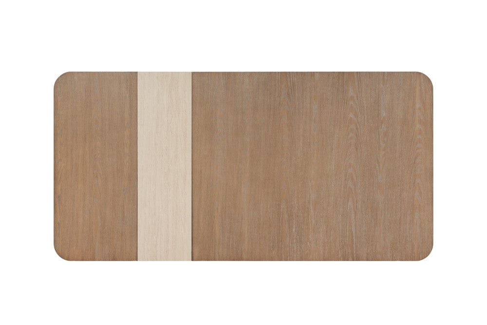 I Home Furnishings - Elements  Assyemtrical Stone Slab Dining Table-Toffee - 3262-501 view 5