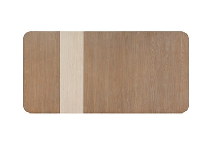I Home Furnishings - Elements  Assyemtrical Stone Slab Dining Table-Toffee - 3262-501 view 5