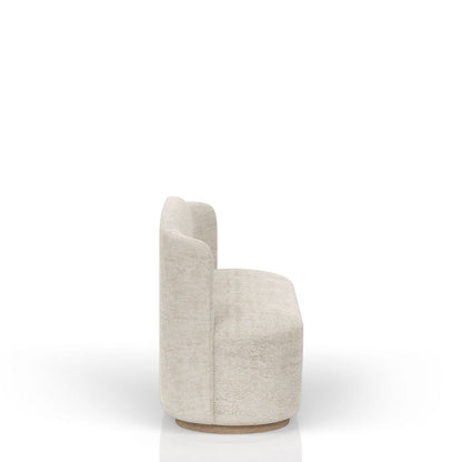 I Home Furnishings - Elements  Banquette - Ivory - 3162-162 view 6