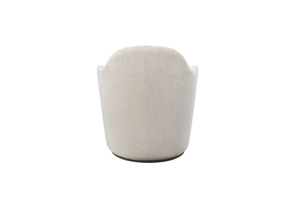 I Home Furnishings - Elements  Barrel Chair - Ivory - 3162-164 view 2