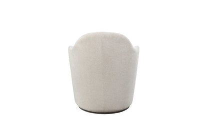 I Home Furnishings - Elements  Barrel Chair - Ivory - 3162-164 view 2