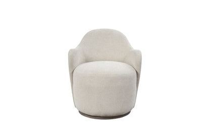 I Home Furnishings - Elements  Barrel Chair - Ivory - 3162-164 view 3