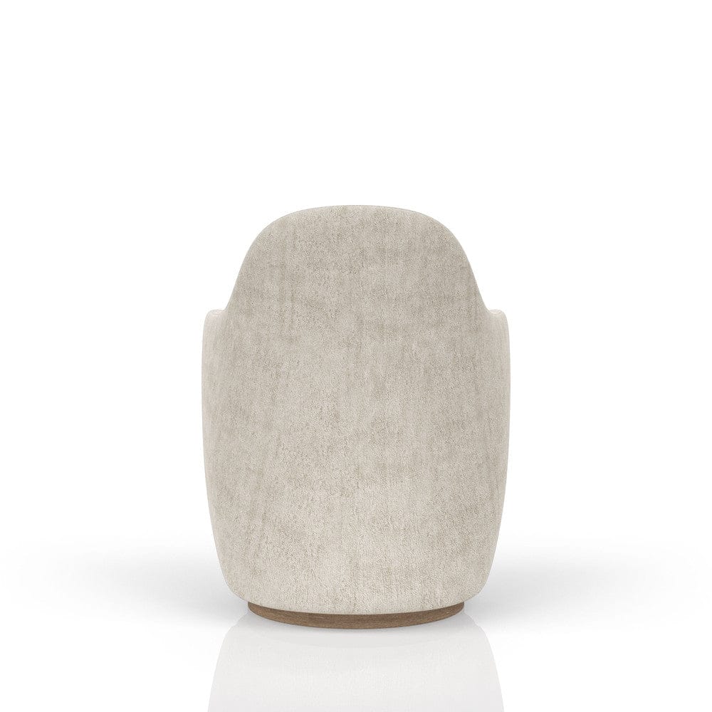 I Home Furnishings - Elements  Barrel Chair - Ivory - 3162-164 view 7